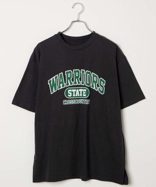 WOND(ウォンド)の「WARRIORS Tシャツ(Tシャツ/カットソー・レディース・スミクロ/グリーン・FREE)」の7枚目の写真