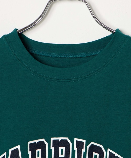WOND(ウォンド)の「WARRIORS Tシャツ(Tシャツ/カットソー・レディース・スミクロ/グリーン・FREE)」の9枚目の写真
