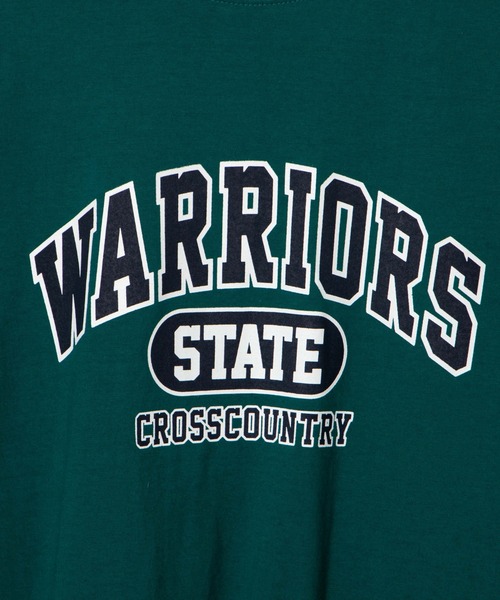 WOND(ウォンド)の「WARRIORS Tシャツ(Tシャツ/カットソー・レディース・スミクロ/グリーン・FREE)」の8枚目の写真