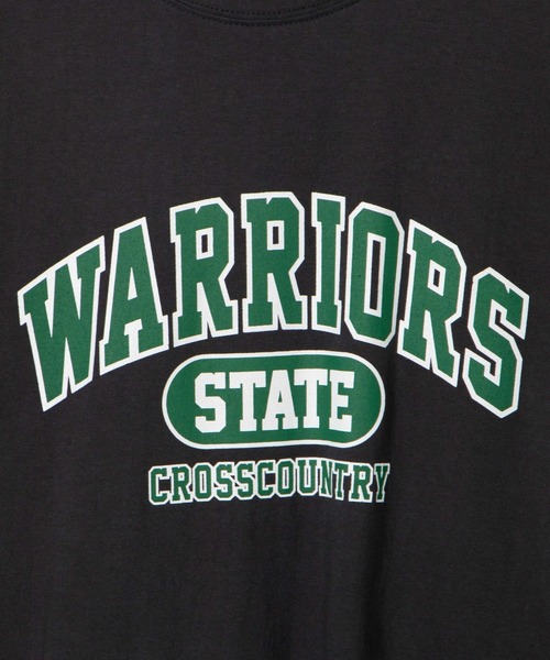 WOND(ウォンド)の「WARRIORS Tシャツ(Tシャツ/カットソー・レディース・スミクロ/グリーン・FREE)」の6枚目の写真