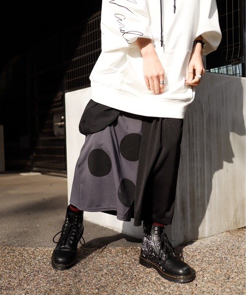 rovtski（ロフトスキー）の「ドットBIGPKTワイドパンツ（その他パンツ・レディース・グレー系その他/ブラック系その他・FREE）」の9枚目の写真