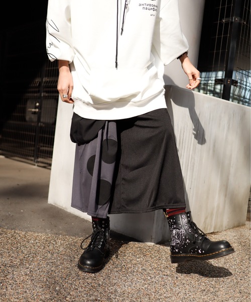 rovtski（ロフトスキー）の「ドットBIGPKTワイドパンツ（その他パンツ・レディース・グレー系その他/ブラック系その他・FREE）」の3枚目の写真