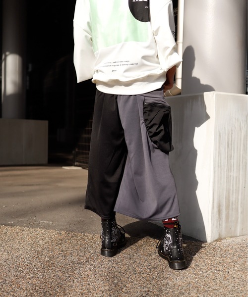 rovtski（ロフトスキー）の「ドットBIGPKTワイドパンツ（その他パンツ・レディース・グレー系その他/ブラック系その他・FREE）」の13枚目の写真