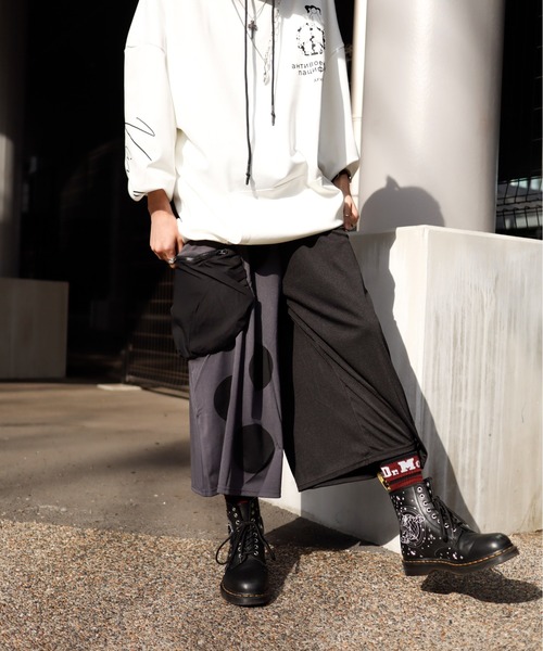 rovtski（ロフトスキー）の「ドットBIGPKTワイドパンツ（その他パンツ・レディース・グレー系その他/ブラック系その他・FREE）」の7枚目の写真