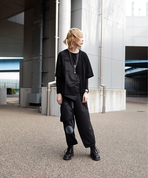 rovtski（ロフトスキー）の「ドットBIGPKTワイドパンツ（その他パンツ・レディース・グレー系その他/ブラック系その他・FREE）」の22枚目の写真