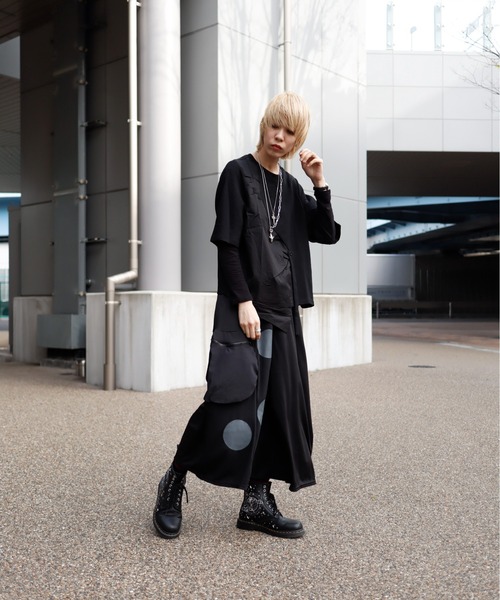 rovtski（ロフトスキー）の「ドットBIGPKTワイドパンツ（その他パンツ・レディース・グレー系その他/ブラック系その他・FREE）」の11枚目の写真