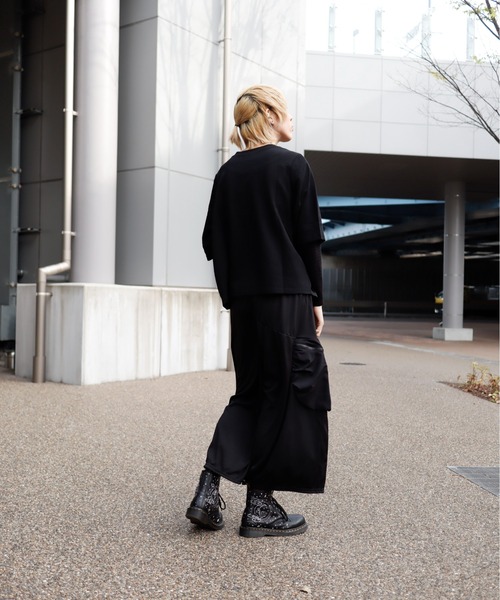 rovtski（ロフトスキー）の「ドットBIGPKTワイドパンツ（その他パンツ・レディース・グレー系その他/ブラック系その他・FREE）」の5枚目の写真