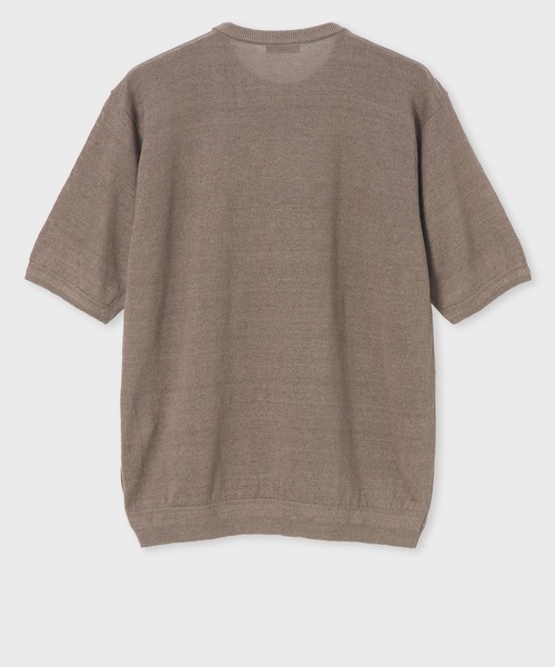 Paul Smith COLLECTION(ポールスミスコレクション)の「リネンショートスリーブ ニット / 134271 K2303(ニット/セーター・メンズ・ダークブルー/レッド/カーキブラウン・MEDIUM/LARGE/X-LARGE)」の5枚目の写真