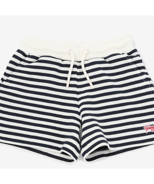 TOMMY HILFIGER（トミーヒルフィガー）の「GIRLS ブルトンストライプショートパンツ（その他パンツ・キッズ・ネイビー/ピンク・110cm/90cm/100cm/120cm/80ｃｍ）」の5枚目の写真