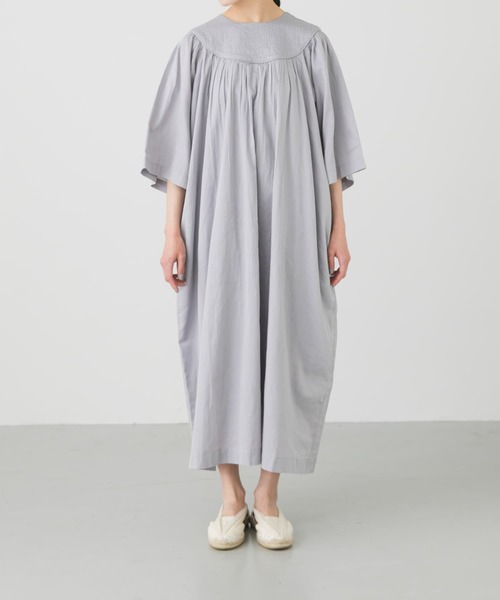 かぐれ（カグレ）の「カンタ刺繍切替ワンピース（ワンピース）」 - WEAR