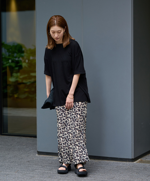 FRAMeWORK(フレームワーク)の「レオパードスカート(スカート・レディース・マスタード・36/38/40)」の2枚目の写真