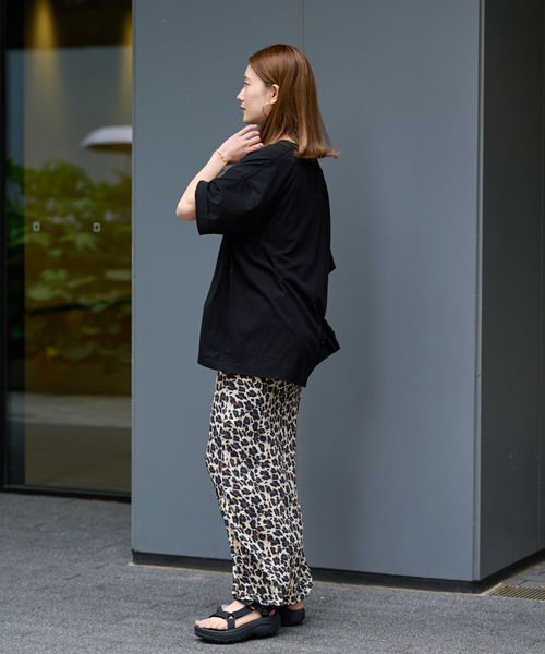 FRAMeWORK(フレームワーク)の「レオパードスカート(スカート・レディース・マスタード・36/38/40)」の3枚目の写真