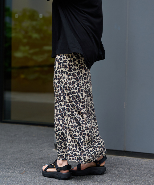 FRAMeWORK(フレームワーク)の「レオパードスカート(スカート・レディース・マスタード・36/38/40)」の6枚目の写真