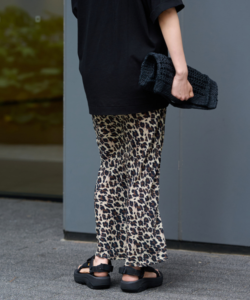 FRAMeWORK(フレームワーク)の「レオパードスカート(スカート・レディース・マスタード・36/38/40)」の7枚目の写真