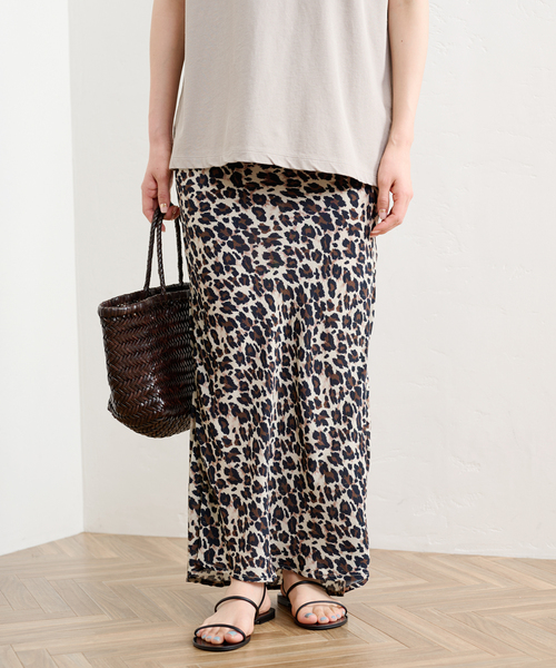 FRAMeWORK(フレームワーク)の「レオパードスカート(スカート・レディース・マスタード・36/38/40)」の11枚目の写真