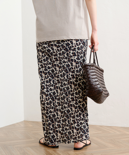 FRAMeWORK(フレームワーク)の「レオパードスカート(スカート・レディース・マスタード・36/38/40)」の13枚目の写真