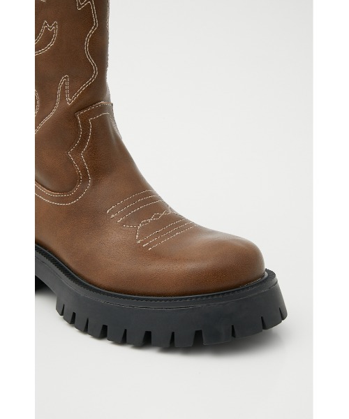 LAGUA GEM（ラグアジェム）の「WESTERN PLATFORM ブーツ（ブーツ