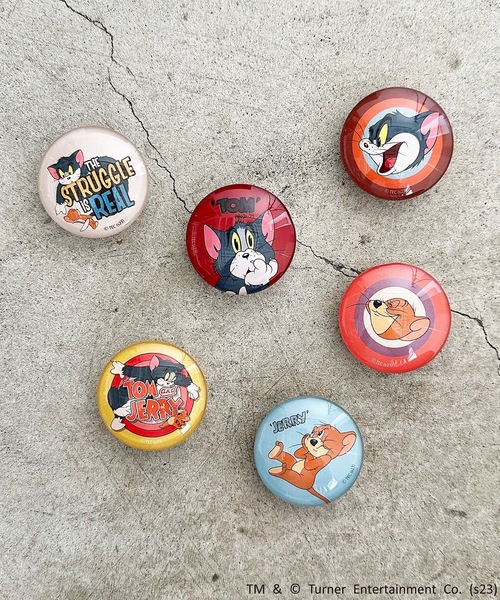 Tom＆Jerry（トムアンドジェリー）の「FLAPPER フラッパー:トムとジェリー ヴィンテージアートマグネット（その他雑貨・レディース・ピンク/イエロー/ブラウン/ベージュ/サックスブルー/レッド・FREE）」の8枚目の写真