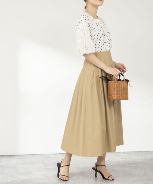 NOLLEY’S(ノーリーズ)の「◇【WEB限定】袖チュールブラウス(シャツ/ブラウス・レディース・ブラック/オフホワイト/ホワイト系その他4/ブラック系その他3・FREE)」の12枚目の写真