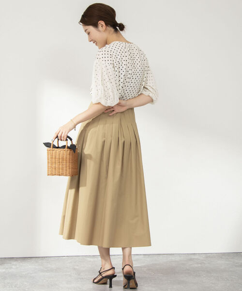 NOLLEY’S(ノーリーズ)の「◇【WEB限定】袖チュールブラウス(シャツ/ブラウス・レディース・ブラック/オフホワイト/ホワイト系その他4/ブラック系その他3・FREE)」の15枚目の写真