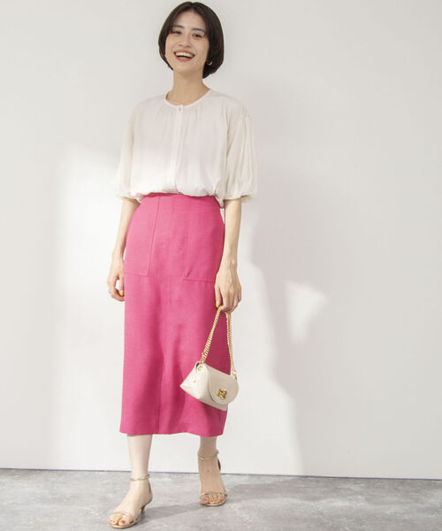 NOLLEY’S(ノーリーズ)の「◇【WEB限定】袖チュールブラウス(シャツ/ブラウス・レディース・ブラック/オフホワイト/ホワイト系その他4/ブラック系その他3・FREE)」の18枚目の写真
