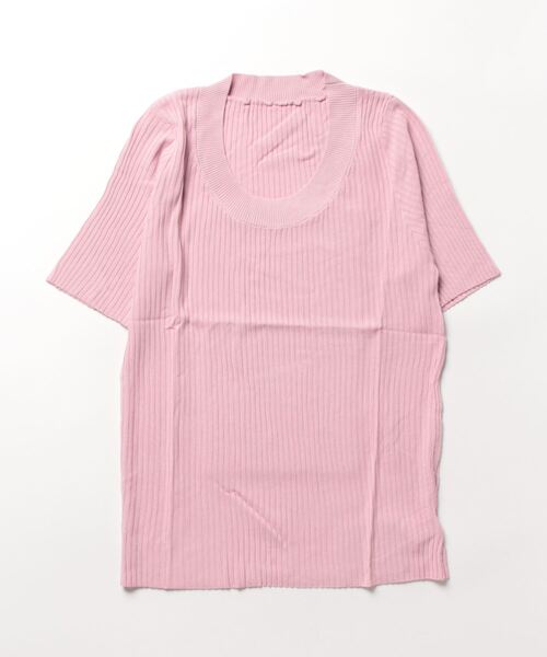 Jasmine Grandiflorum(ジャスミングランディフローラム)の「【Jasmine】ラウンドネックシンプルカットソー (SS)(Tシャツ/カットソー・レディース・ブラック/ホワイト/イエロー/オフホワイト/ベージュ/ピンク/パープル/ブルー・FREE)」の17枚目の写真