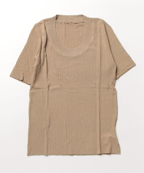 Jasmine Grandiflorum(ジャスミングランディフローラム)の「【Jasmine】ラウンドネックシンプルカットソー (SS)(Tシャツ/カットソー・レディース・ブラック/ホワイト/イエロー/オフホワイト/ベージュ/ピンク/パープル/ブルー・FREE)」の13枚目の写真