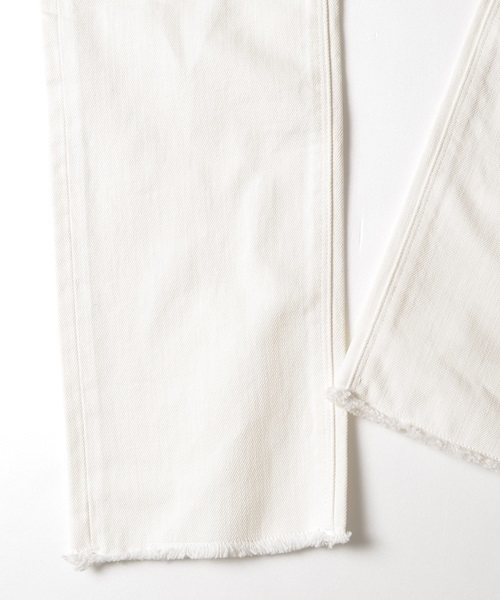 SHIPS JET BLUE（シップスジェットブルー）の「SHIPS JET BLUE (シップス ジェットブルー): クラッシュデニムパンツ ホワイト■（デニムパンツ・メンズ・ホワイト・MEDIUM/SMALL/LARGE）」の9枚目の写真