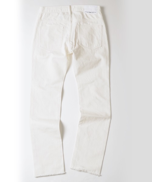 SHIPS JET BLUE（シップスジェットブルー）の「SHIPS JET BLUE (シップス ジェットブルー): クラッシュデニムパンツ ホワイト■（デニムパンツ・メンズ・ホワイト・MEDIUM/SMALL/LARGE）」の2枚目の写真