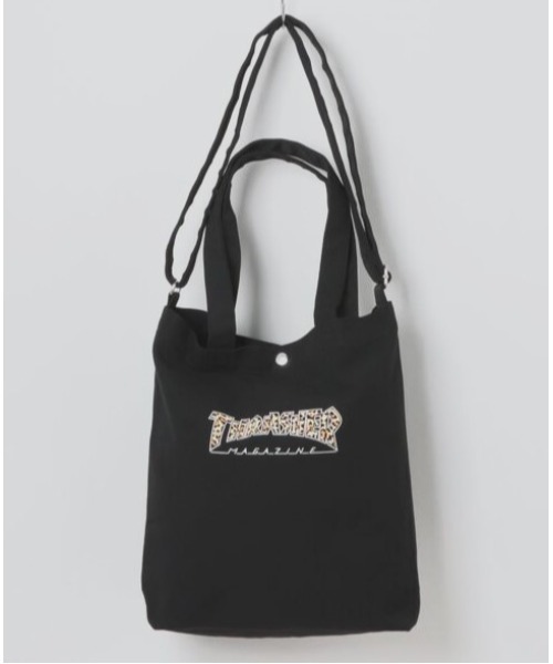 THRASHER（スラッシャー）の「【THRASHER】Tote Shoulder M(ST)（ショルダーバッグ・メンズ・グレー系その他/ブラック系その他/ベージュ系その他/ホワイト系その他/ホワイト系その他2/ブラック系その他2・FREE）」の4枚目の写真