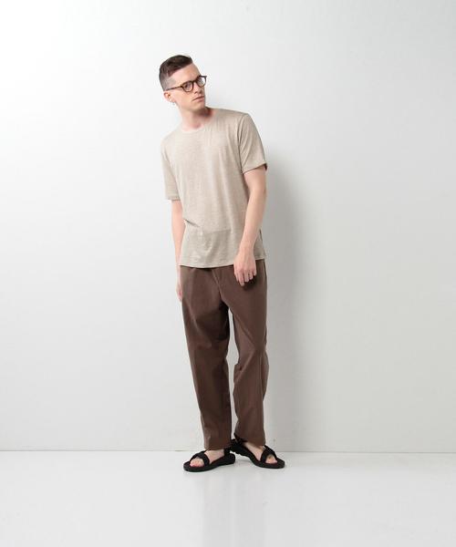 美品 steven alan ストレッチ タックチノ スティーブンアラン セール】＜Steven Alan＞フロント タック パンツ（その他パンツ