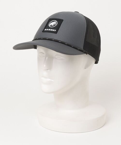 Mammut(マムート)の「クラッグ キャップ ロゴ / Crag Cap Logo(キャップ・メンズ・ホワイト×ブラック/グレー/ブラック・S-M/L-XL)」の2枚目の写真