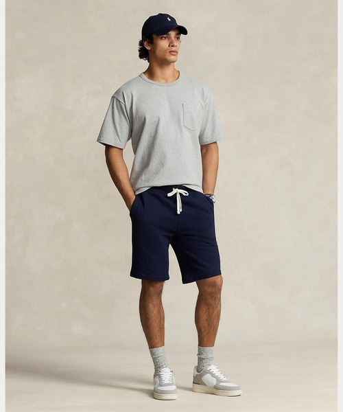 POLO RALPH LAUREN(ポロ ラルフ ローレン)の「ビッグ フィット ジャージー ポケット Tシャツ(Tシャツ/カットソー・メンズ・グレー系・S/M/L/XL/XS/XXL)」の5枚目の写真