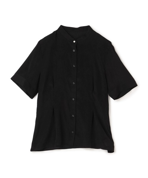 A/C DESIGN BY ALPHA CUBIC（エーシーデザインバイアルファキュービック）の「シアーブラウス（シャツ/ブラウス・レディース・ブルー/オフホワイト/ブラック・11号/9号/13号）」の7枚目の写真