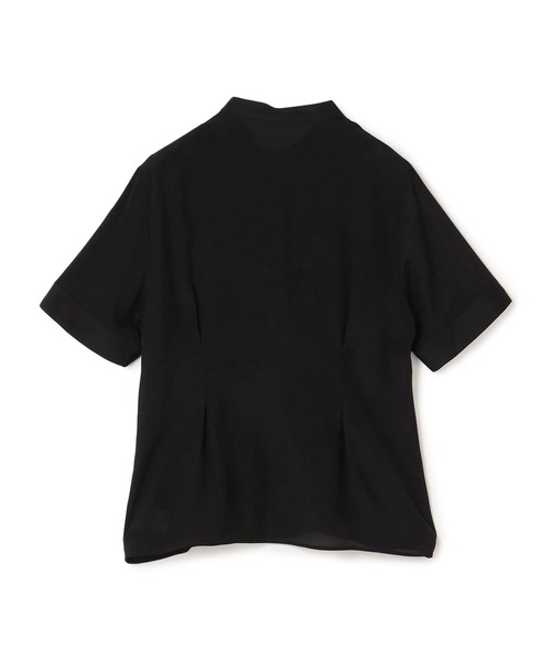 A/C DESIGN BY ALPHA CUBIC（エーシーデザインバイアルファキュービック）の「シアーブラウス（シャツ/ブラウス・レディース・ブルー/オフホワイト/ブラック・11号/9号/13号）」の8枚目の写真