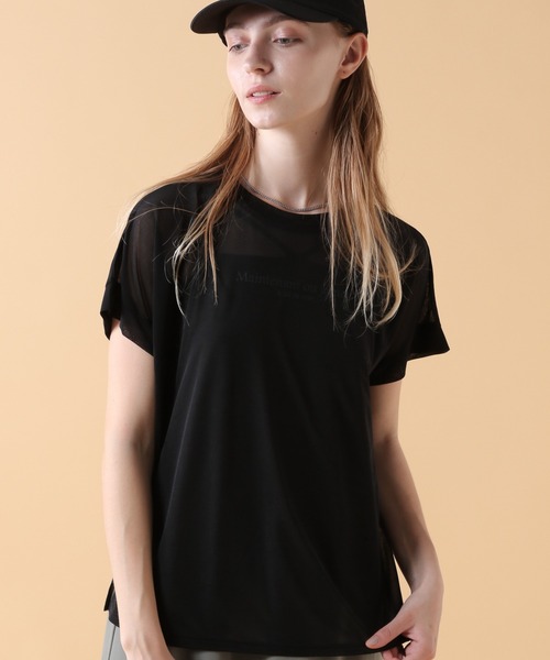 saloon（サルーン）の「SALOON(サルーン)/シアーロゴTシャツ（T