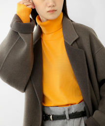 UNFOLLOW | 【FOLL / フォル】washable wool turtleneck sweater(ニット/セーター)