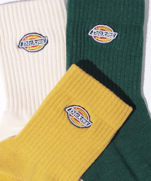 Dickies(ディッキーズ)の「【Dickies】DK Q3P 刺繍 サポート/クォーター丈ソックス/3足セット/メンズ(ソックス/靴下・メンズ・マルチ・25cm~27cm)」の7枚目の写真