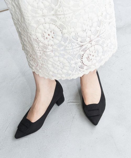 ルタロン 4.5cmグリッターオーナメントパンプス 4.5cmグリッターオーナメントパンプス | ルタロン(LE TALON