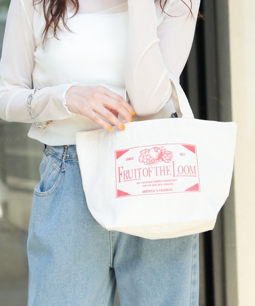 FRUIT OF THE LOOM(フルーツオブザルーム)の「【FRUIT OF THE LOOM】FFGS SOUVENIR MINI TOTE BAG(トートバッグ・レディース・マルチ/その他3/その他5/その他4/その他6/その他2/その他7・FREE)」の12枚目の写真
