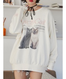 jouetie | キャットルーズプルオーバー【スウェット】(スウェット)