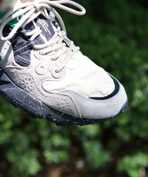 FlowerMOUNTAIN（フラワーマウンテン）の「Flower MOUNTAIN/フラワー マウンテン/YAMANO 3/ヤマノ3（スニーカー・メンズ・ブラック/グリーン・41/42/43）」の10枚目の写真