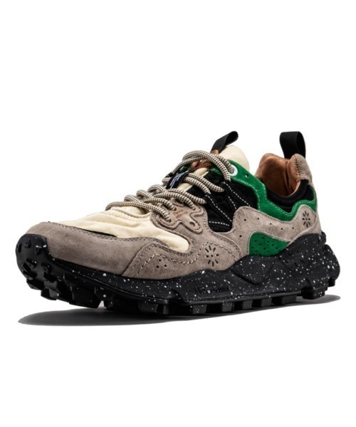 FlowerMOUNTAIN（フラワーマウンテン）の「Flower MOUNTAIN/フラワー マウンテン/YAMANO 3/ヤマノ3（スニーカー・メンズ・ブラック/グリーン・41/42/43）」の21枚目の写真