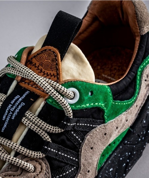 FlowerMOUNTAIN（フラワーマウンテン）の「Flower MOUNTAIN/フラワー マウンテン/YAMANO 3/ヤマノ3（スニーカー・メンズ・ブラック/グリーン・41/42/43）」の18枚目の写真