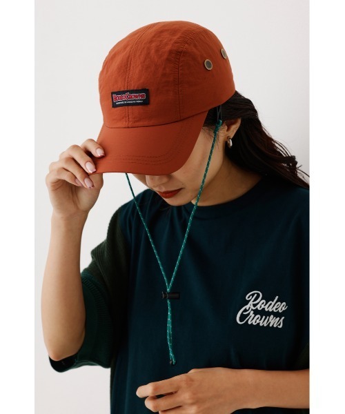 RODEO CROWNS WIDE BOWL（ロデオクラウンズワイドボウル）の「CORD CAP（キャップ・レディース・オフホワイト/キャメル/ブラック・FREE）」の11枚目の写真