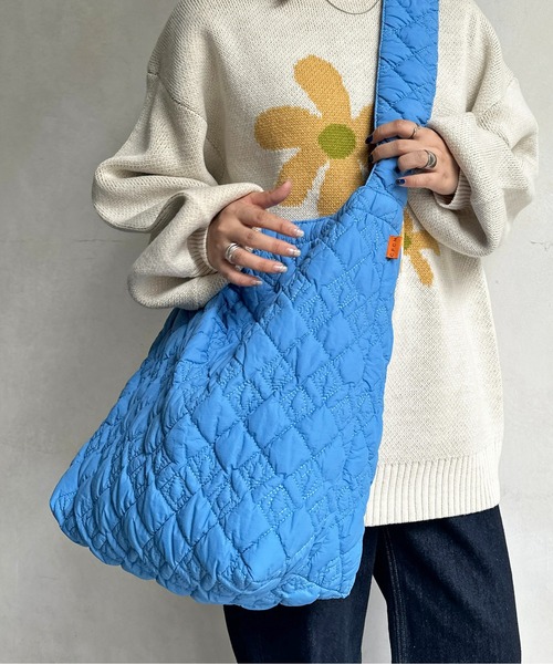 CPCM（シーピーシーエム）の「キルトBIGショルダー（ショルダーバッグ・レディース・アイボリー/ブラック/ブルー・FREE）」の17枚目の写真