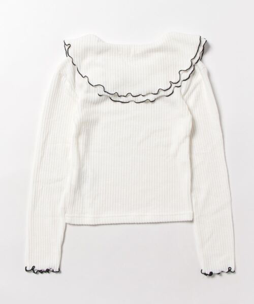 by LOVEiT(バイラビット)の「衿つきプルオーバー(スウェット・キッズ・オフホワイト/マルチ/ピンク・160cm/120cm/130cm/140cm/150cm)」の12枚目の写真