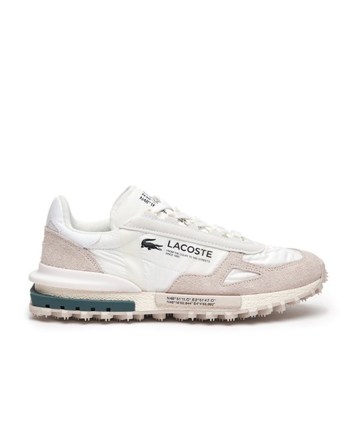 LACOSTE（ラコステ）の「メンズ ELITE ACTIVE 223 1 SMA（スニーカー・メンズ・オフホワイト/ターコイズブルー/オレンジ/ホワイト×グリーン・28.5cm/25.5cm/27.0cm/26.0cm/28.0cm/26.5cm/25.0cm/29.0cm/30.0cm）」の5枚目の写真