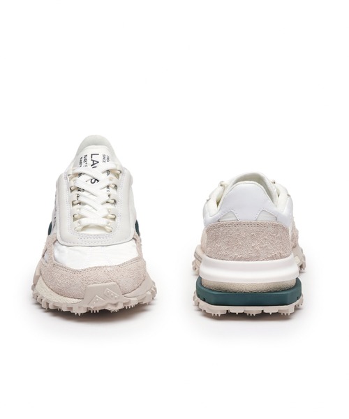 LACOSTE（ラコステ）の「メンズ ELITE ACTIVE 223 1 SMA（スニーカー・メンズ・オフホワイト/ターコイズブルー/オレンジ/ホワイト×グリーン・28.5cm/25.5cm/27.0cm/26.0cm/28.0cm/26.5cm/25.0cm/29.0cm/30.0cm）」の8枚目の写真