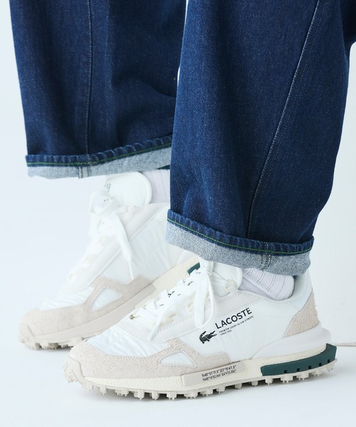 LACOSTE（ラコステ）の「メンズ ELITE ACTIVE 223 1 SMA（スニーカー・メンズ・オフホワイト/ターコイズブルー/オレンジ/ホワイト×グリーン・28.5cm/25.5cm/27.0cm/26.0cm/28.0cm/26.5cm/25.0cm/29.0cm/30.0cm）」の11枚目の写真